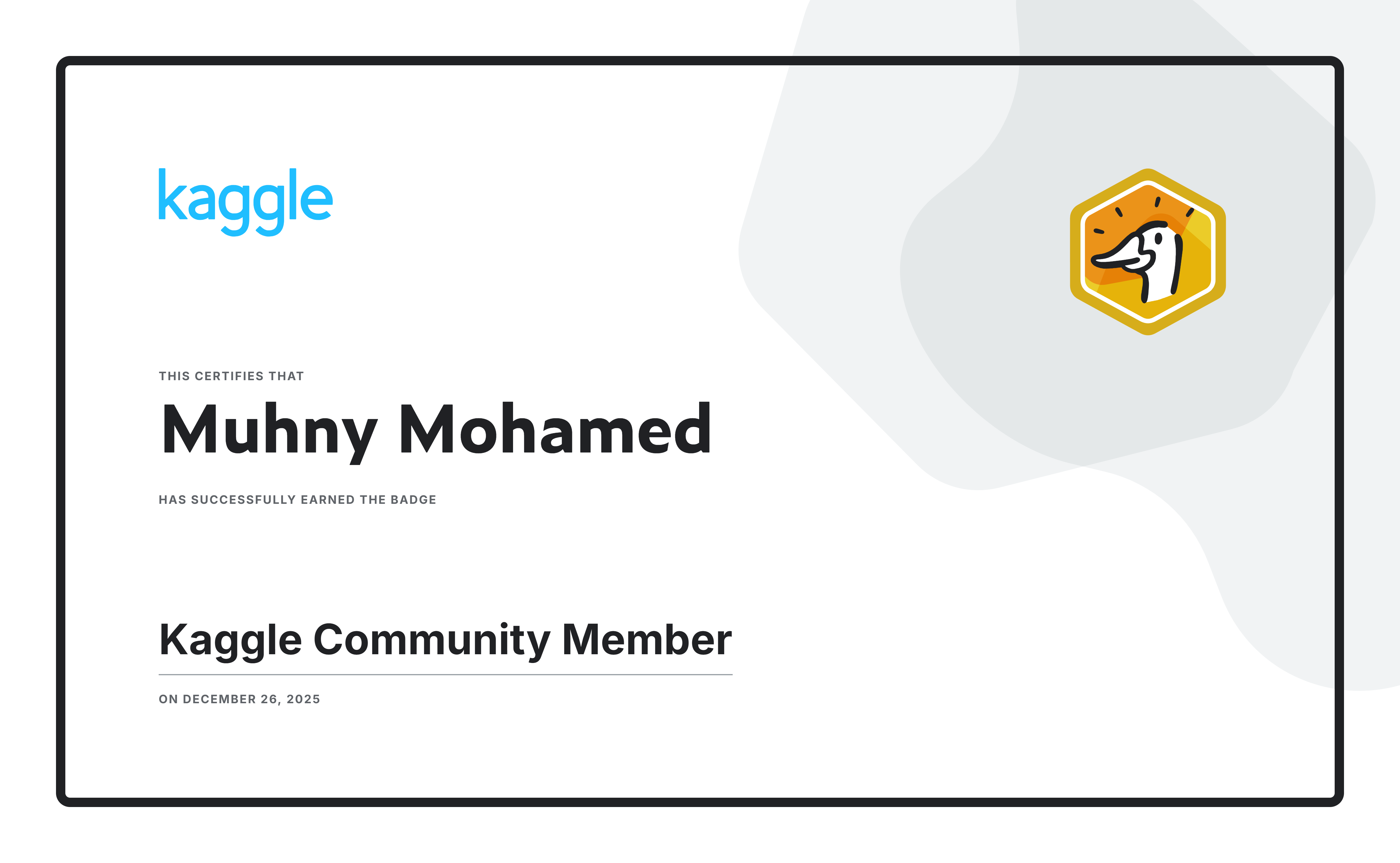 Kaggle Community Member